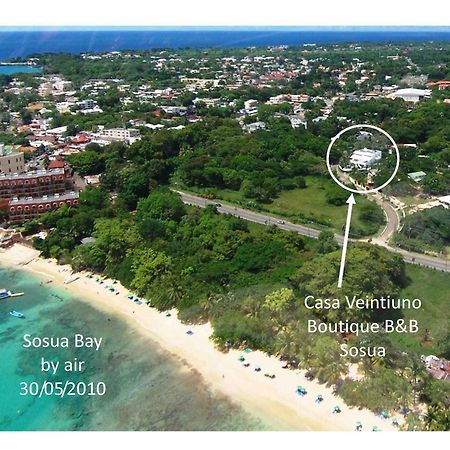 Casa Veintiuno Hotel Sosúa Buitenkant foto