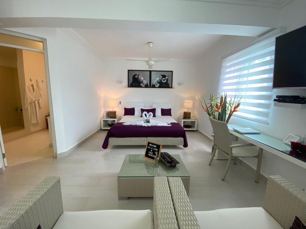 Casa Veintiuno Hotel Sosúa Buitenkant foto